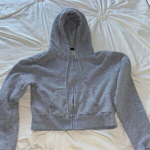 Brandy Melville Cropped Hoodie
